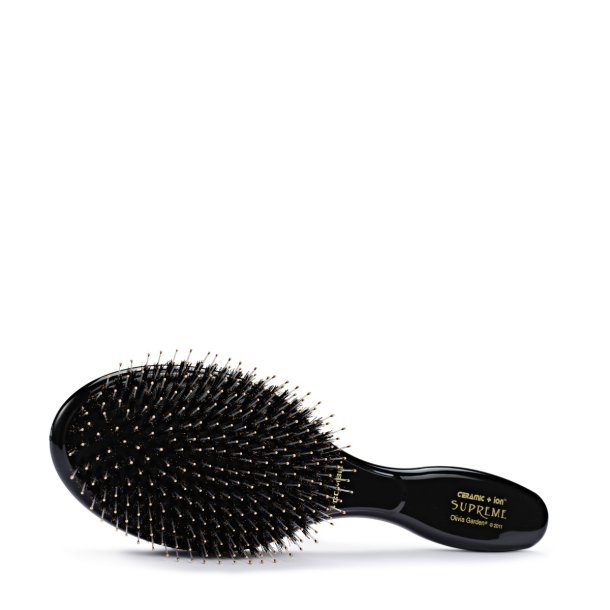 Olivia Garden - Expert Care Oval Boar &amp; Nylon Bristles