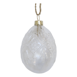 P�ske�g i glas, H7/�5 cm klar