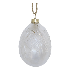 P�ske�g i glas, H7/�5 cm klar