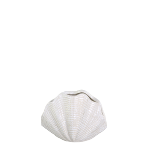 Vase musling, H20,5/L29/B15,5 cm antique creme