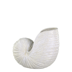Vase musling, H32,5/L38,5/B20 cm antique creme