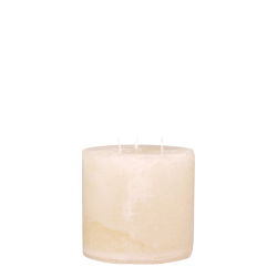  Macon Bloklys rustik med 3 v�ger 80 t, H15/�15 cm nude