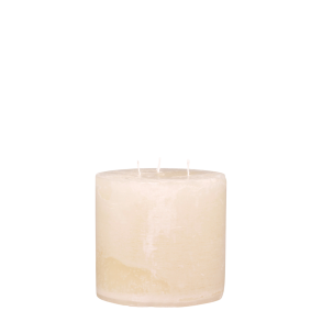  Macon Bloklys rustik med 3 v�ger 80 t, H15/�15 cm nude