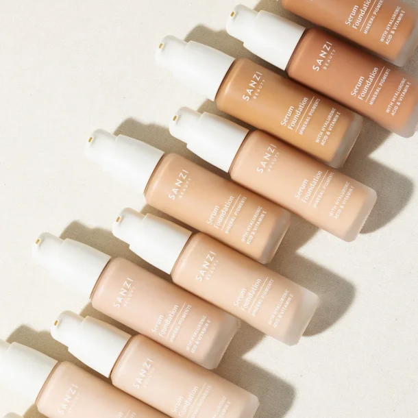 Sanzi beauty - Serum foundation - 10 deep neutral golden 30ml