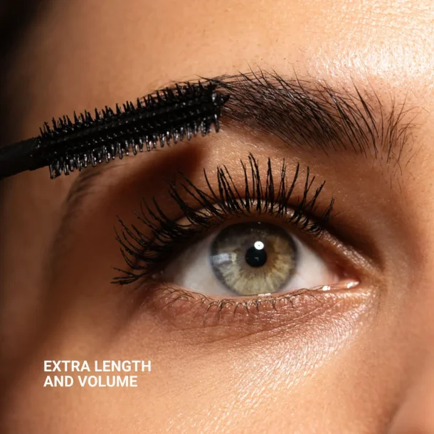 Sanzi beauty - Mascara extra volume - with eyelash serum 6ml