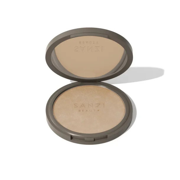 Sanzi beauty - Baked powder - medium caramel warm 8g