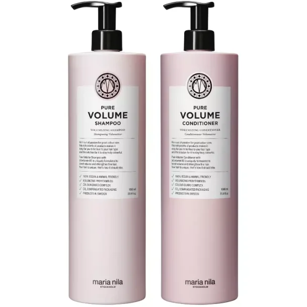 Volume Shampoo + Conditioner - 1L ST